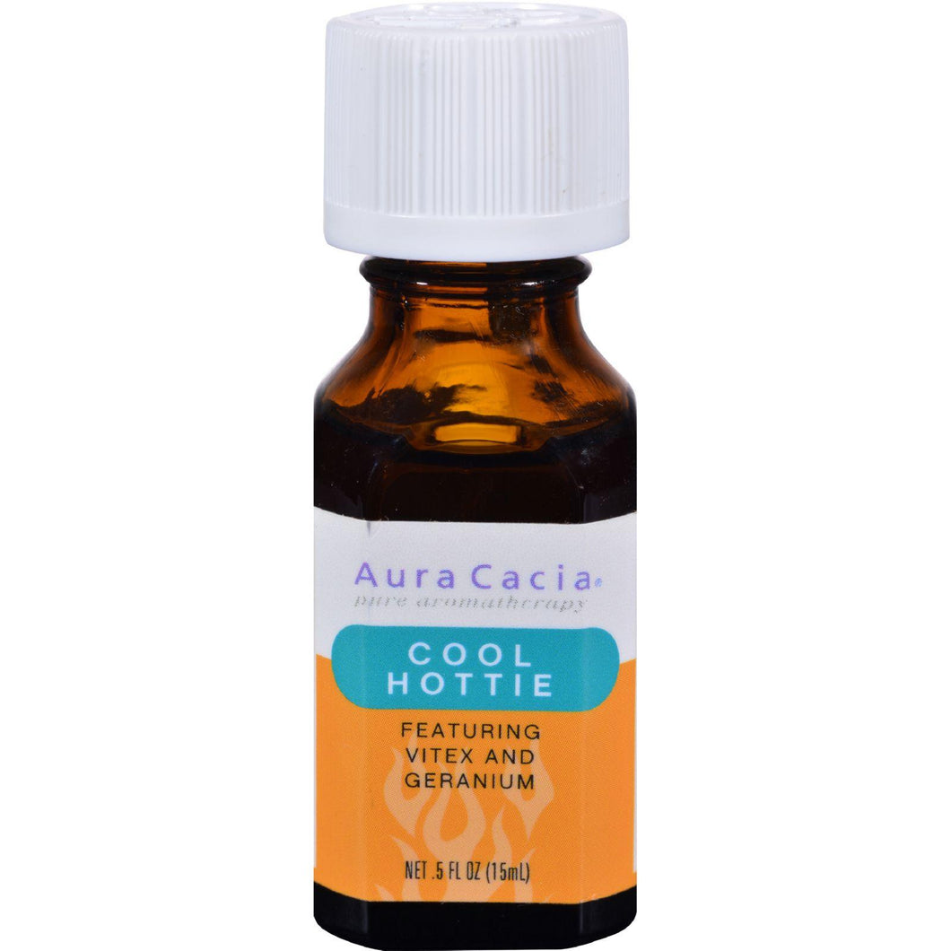 Aura Cacia Essential Solutions Oil Cool Hootie - 0.5 Fl Oz