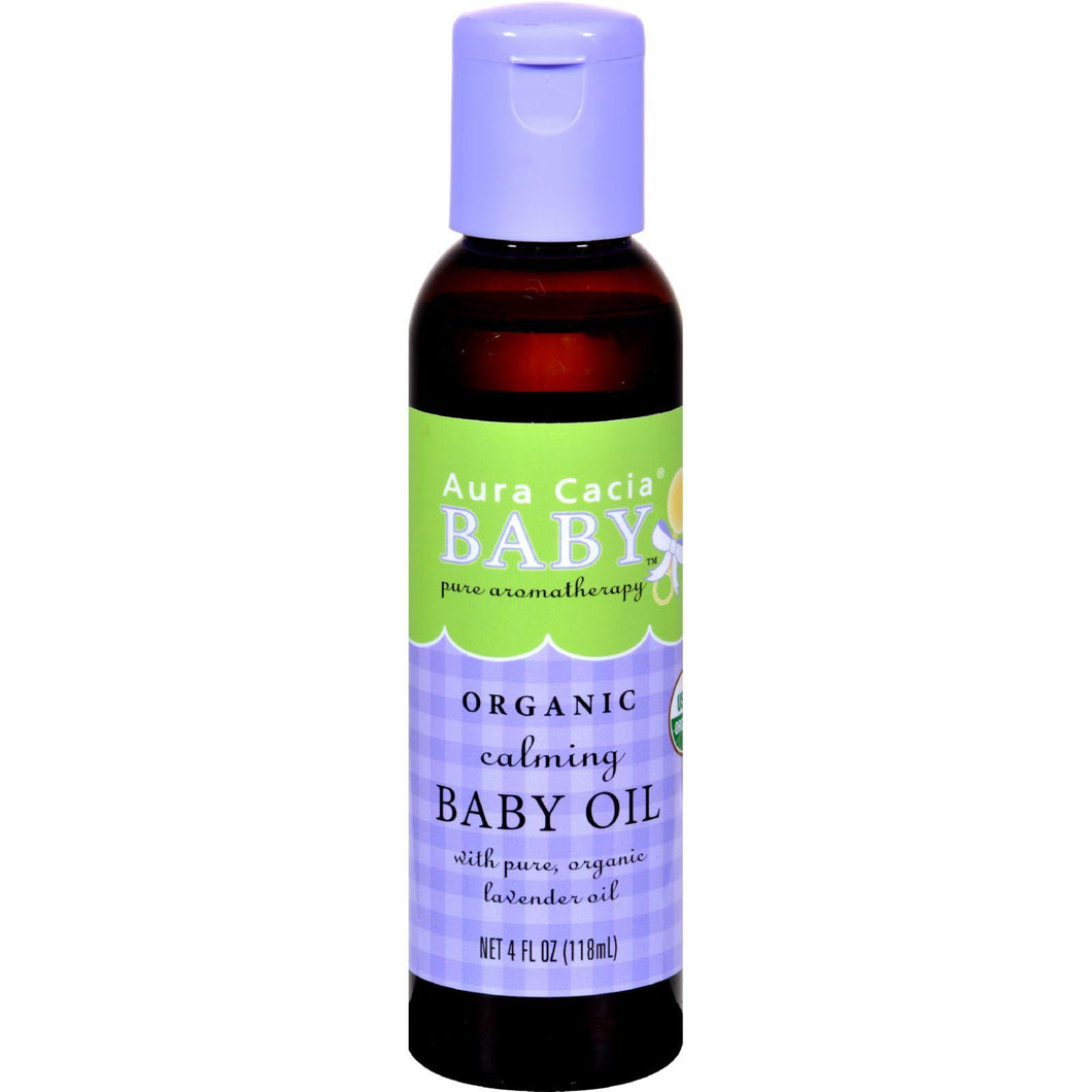 Aura Cacia Baby Organic Calming Oil - 4 Fl Oz