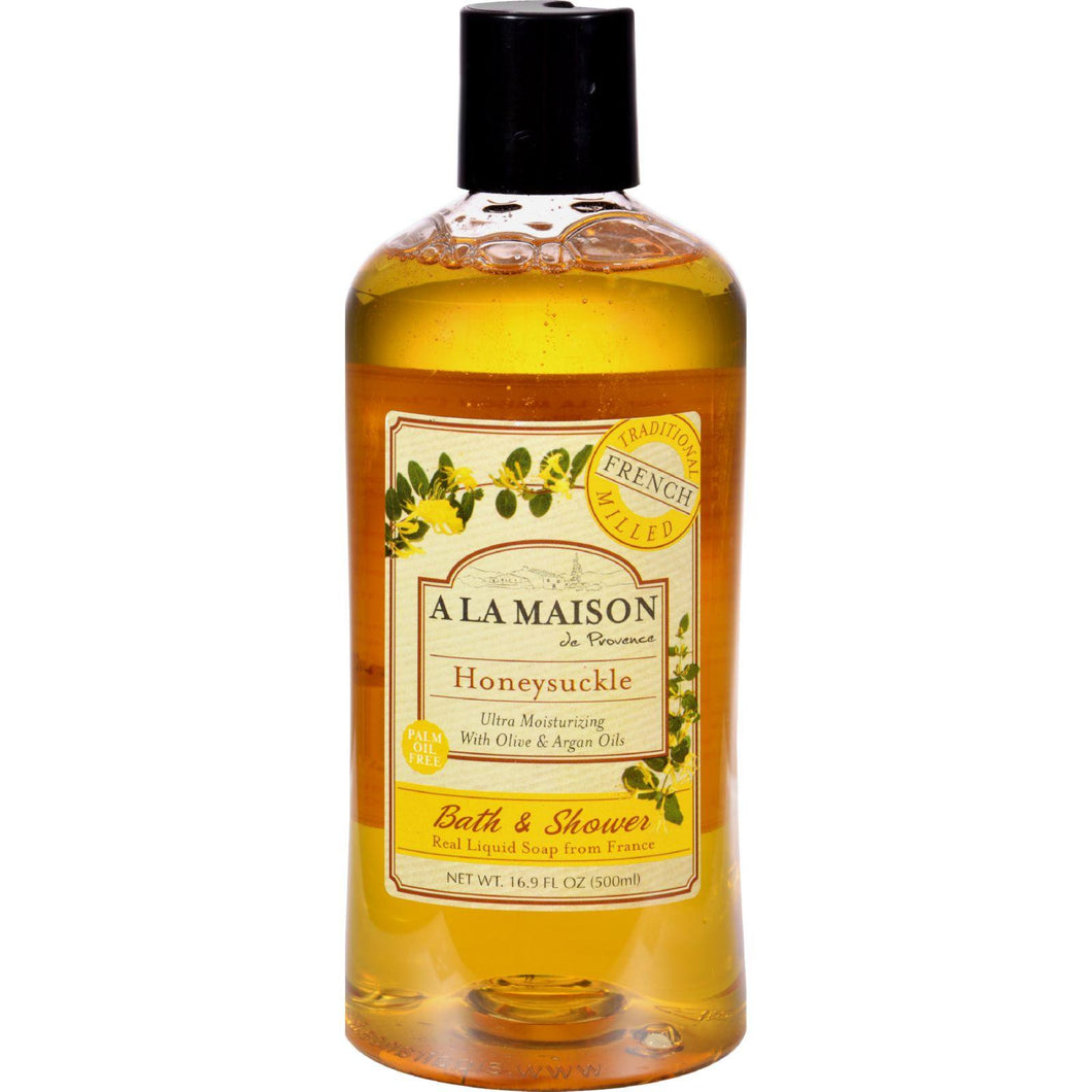 A La Maison Shower Gel - Honeysuckle - 16.9 Oz