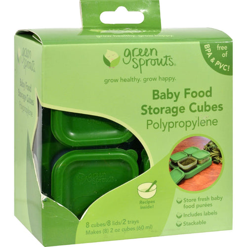 Green Sprouts Food Storage Cubes - 8 Pack