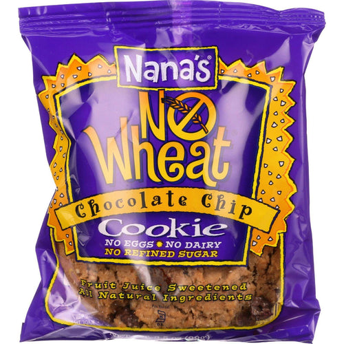 Nanas Cookie Cookie - Chocolate Chip - No Wheat - 3.5 Oz - Case Of 12
