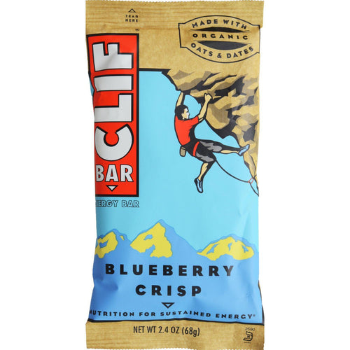 Clif Bar - Organic Blueberry Crisp - Case Of 12 - 2.4 Oz