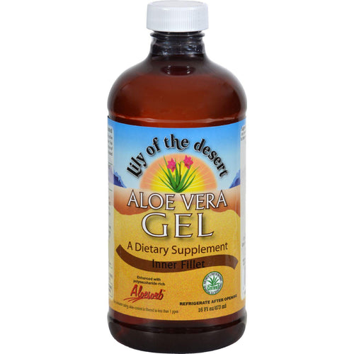 Lily Of The Desert Aloe Vera Gel Inner Fillet - 16 Oz - Case Of 12