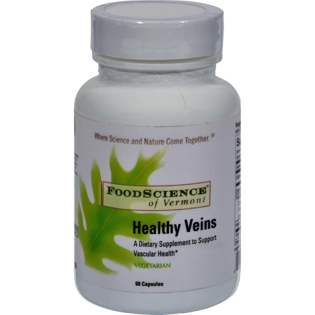 Foodscience Of Vermont Healthy Veins - 60 Vegetarian Capsules