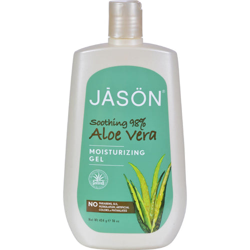 Jason Moisturizing Gel Aloe Vera 98% - 16 Oz