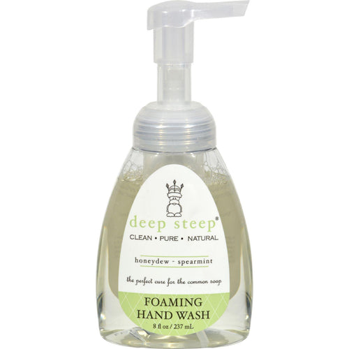 Deep Steep Organic Foaming Handwash Honeydew Spearmint - 8 Fl Oz