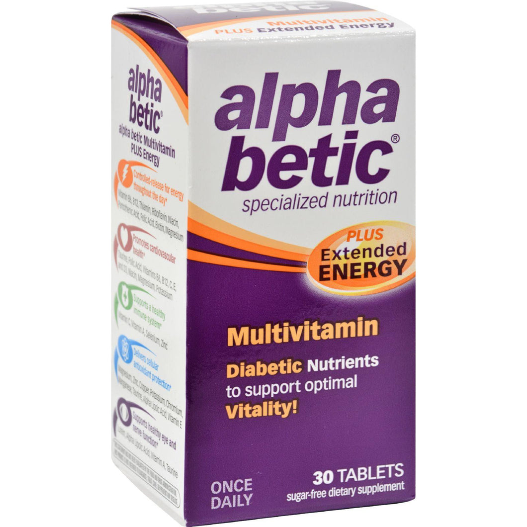 Nature Works Alpha Betic Once-a-day Multiple Vitamins - 30 Caplets