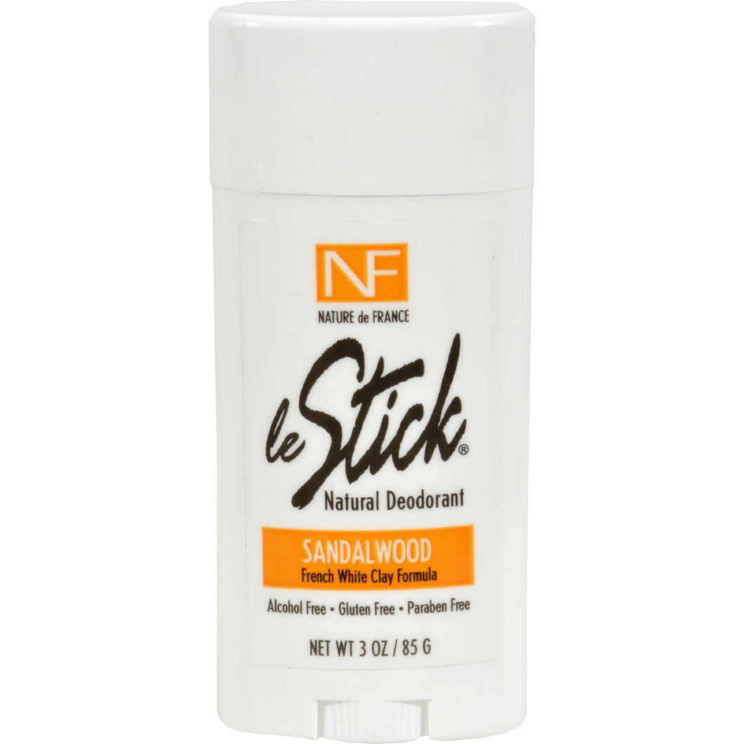 Nature De France Le Stick Deodorant Sandalwood - 3 Oz