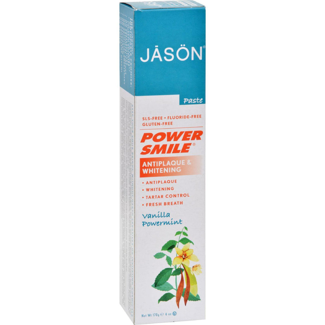 Jason Powersmile Toothpaste Vanilla Mint - 6 Oz