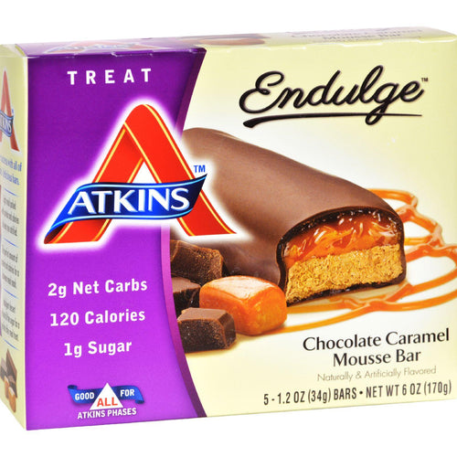 Atkins Endulge Bar Chocolate Caramel Mousse - 5 Bars