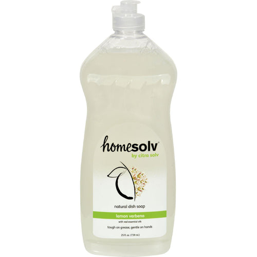 Citrasolv Citradish Natural Dish Soap Lemon Verbena - 25 Fl Oz - Case Of 12