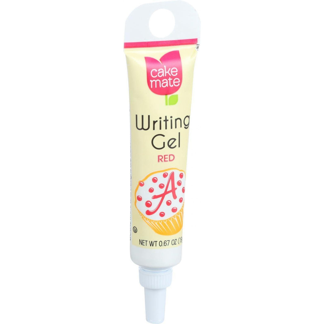 Cake Mate Decorating Gel - Red - .67 Oz - Case Of 6