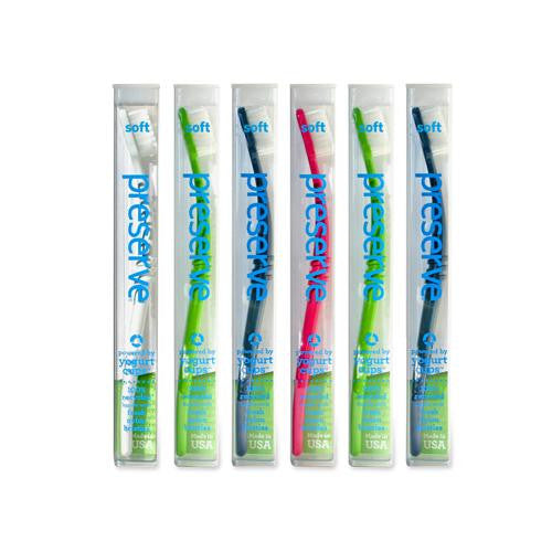 Preserve Toothbrush Display Case - Case Of 24 - Assorted Colors