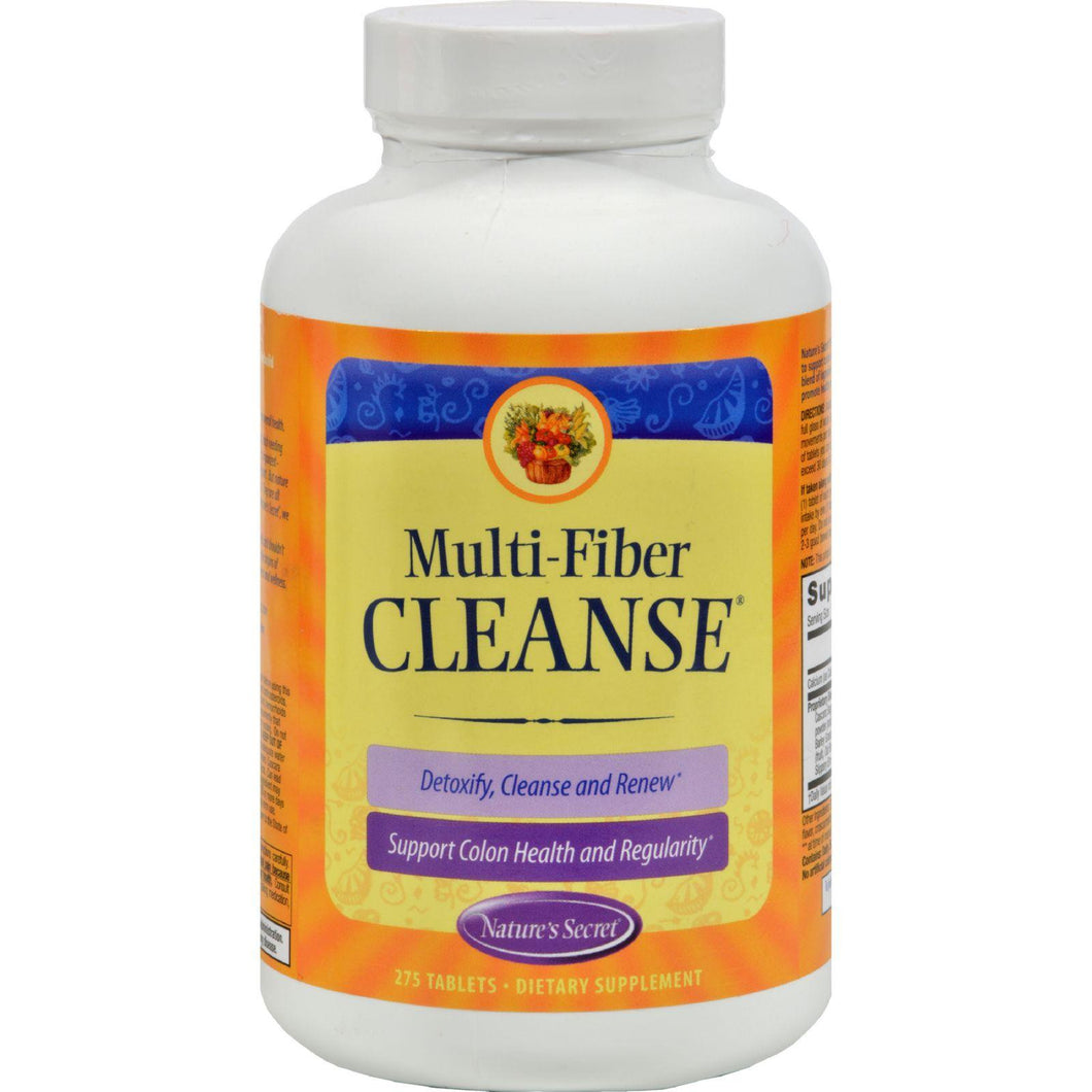 Nature's Secret Multi-fiber Cleanse - 275 Tablets