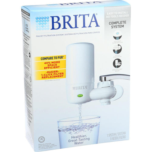 Brita Advanced Faucet Filtration System - White - 1 Count