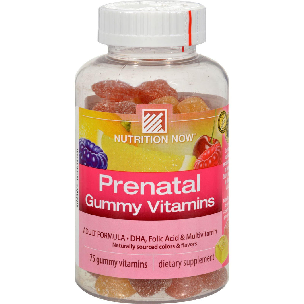 Nutrition Now Prenatal Gummy Vitamins - 75 Gummies