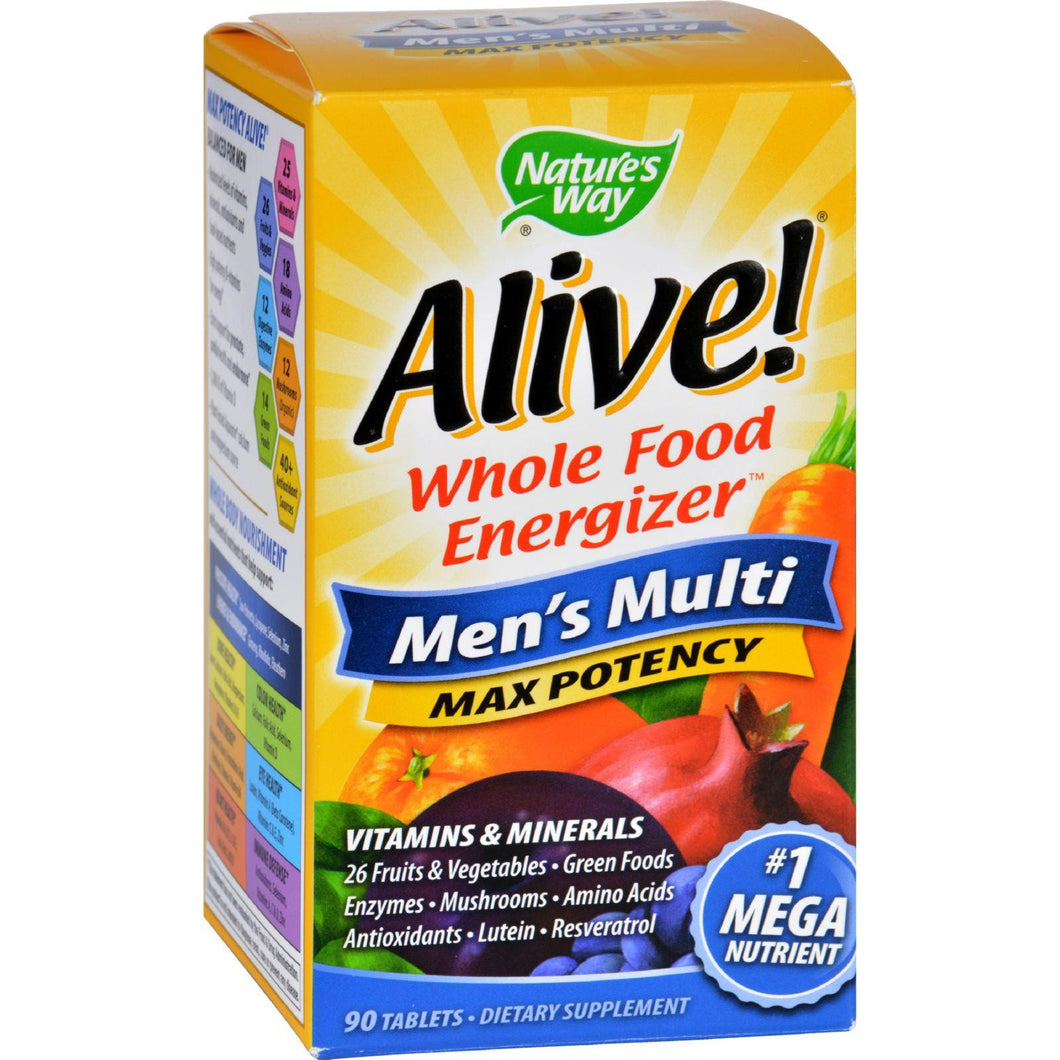 Nature's Way Alive Men's Multi - 90 Tablets