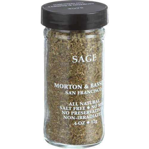 Morton And Bassett Sage - .33 Oz - Case Of 3