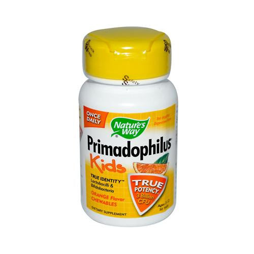 Nature's Way Primadophilus Kids Orange - 30 Chewables