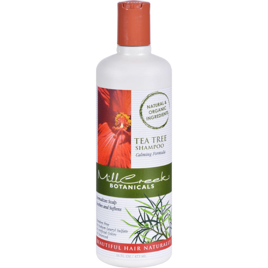 Mill Creek Botanicals Tea Tree Shampoo - 16 Fl Oz