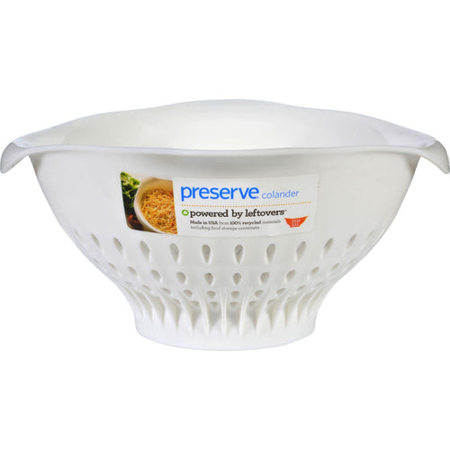 Preserve Large Colander - White - Case Of 4 - 3.5 Qt