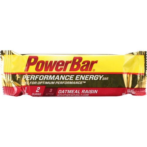 Powerbar Bar - Performance Energy - Oatmeal Raisin - 2.29 Oz - Case Of 12