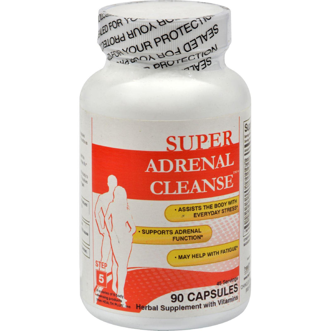 Health Plus Adrenal Cleanse - 90 Capsules