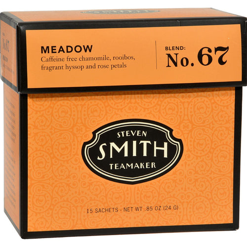 Smith Teamaker Herbal Tea - Meadow - Case Of 6 - 15 Bags