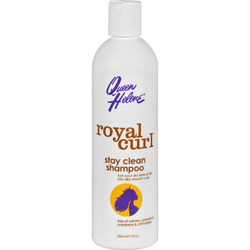 Queen Helene Royal Curl Stay Clean Shampoo - 12 Fl Oz