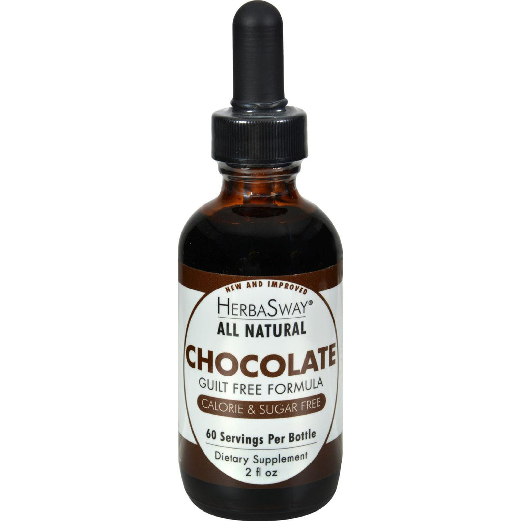 Herbasway Laboratories Chocolate Guilt Free Formula - 2 Fl Oz