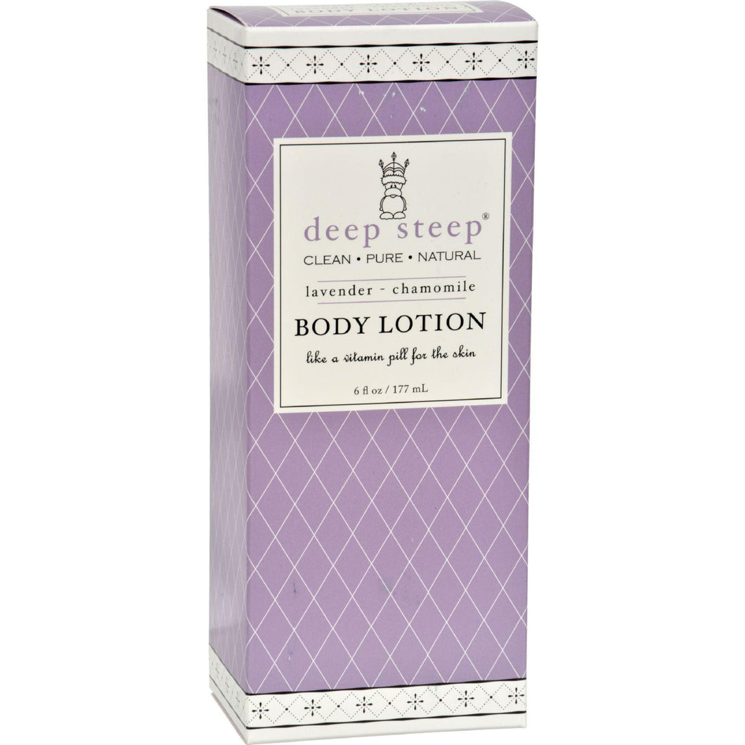 Deep Steep Body Lotion - Lavender Chamomile - 6 Oz