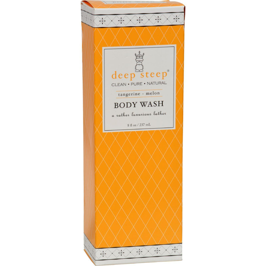 Deep Steep Body Wash Tangerine Melon - 8 Fl Oz