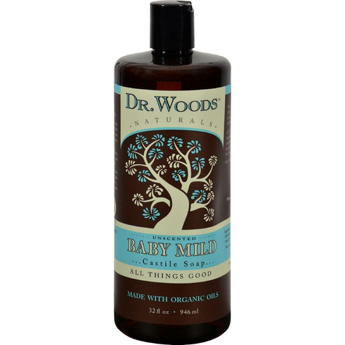 Dr. Woods Naturals Castile Liquid Soap - Baby - 32 Fl Oz