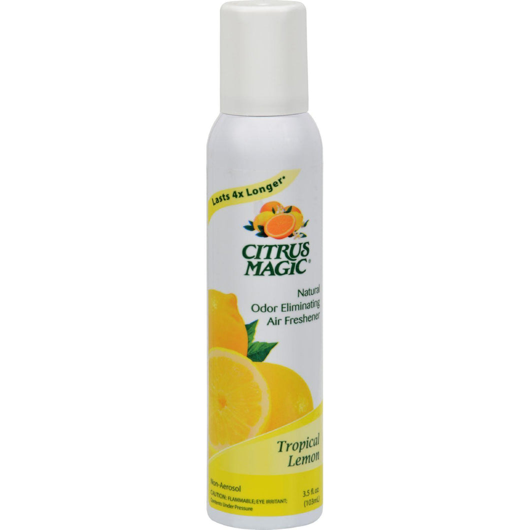 Citrus Magic Natural Odor Eliminating Air Freshener - Tropical Lemon - 3.5 Fl Oz