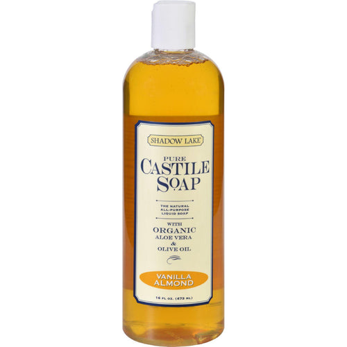 Shadow Lake Castile Soap - Vanilla Almond - 16 Oz