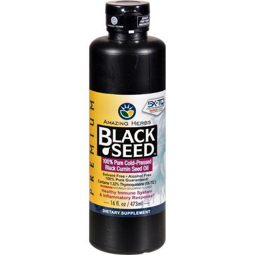 Amazing Herbs Black Seed Oil - 16 Fl Oz