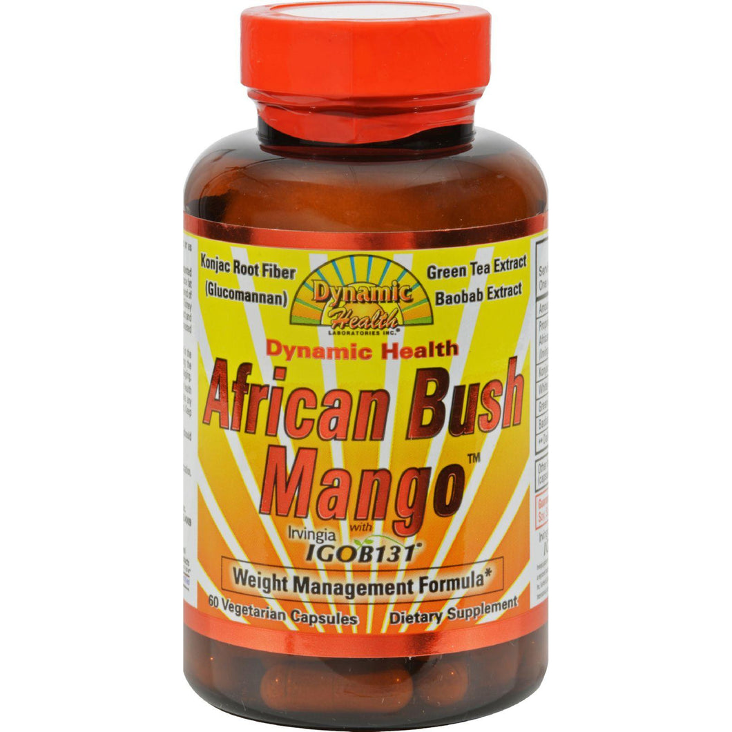 Dynamic Health African Bush Mango - 60 Vegetarian Capsules