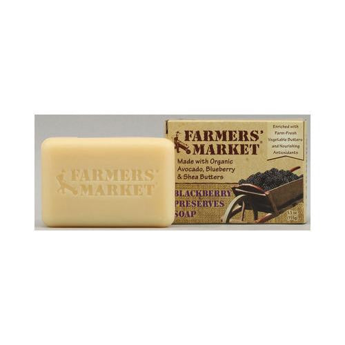 Farmer's Market Natural Bar Soap Blackberry Preserves - 5.5 Oz