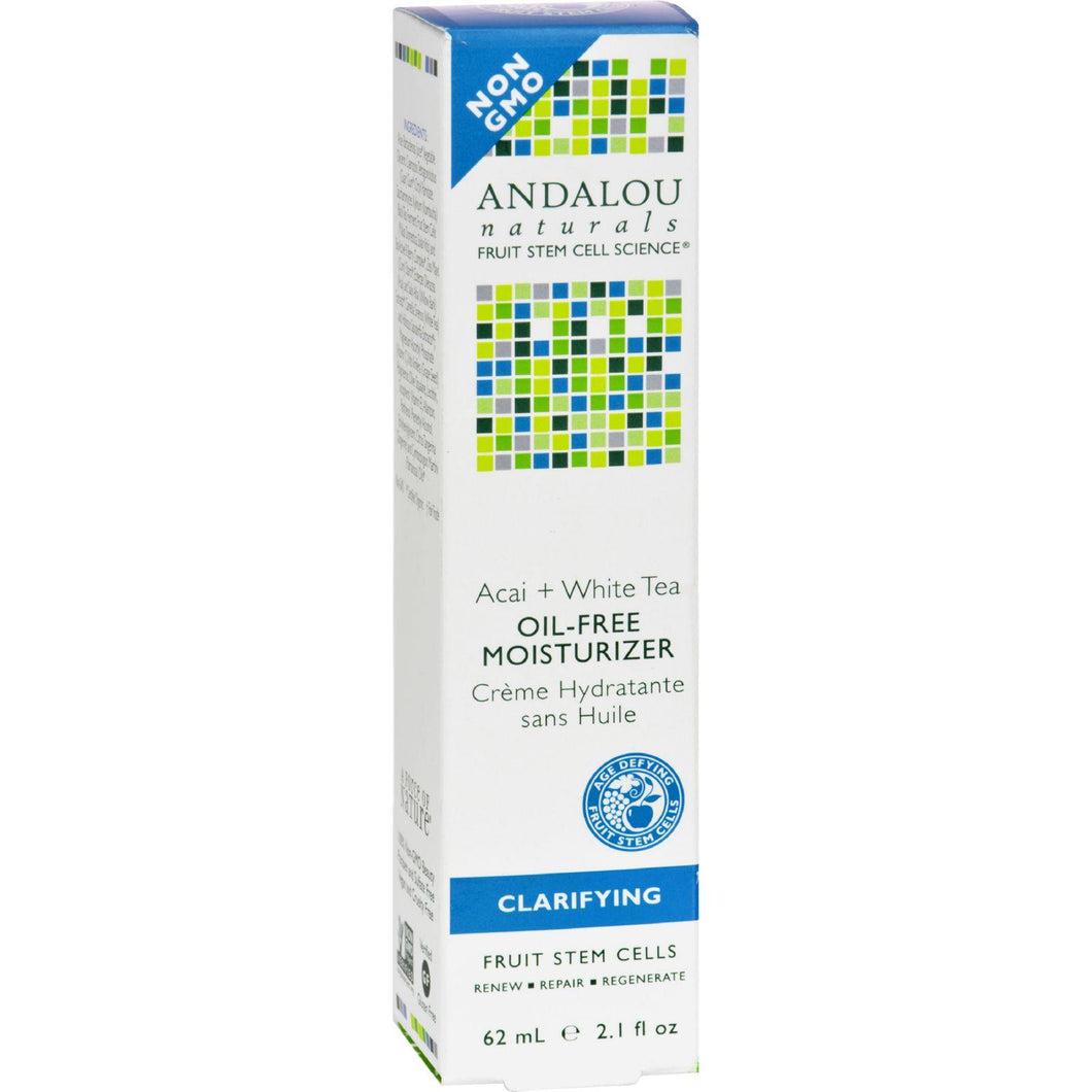 Andalou Naturals Tea Oil-free Moisturizer Acai Plus White - 2.1 Fl Oz