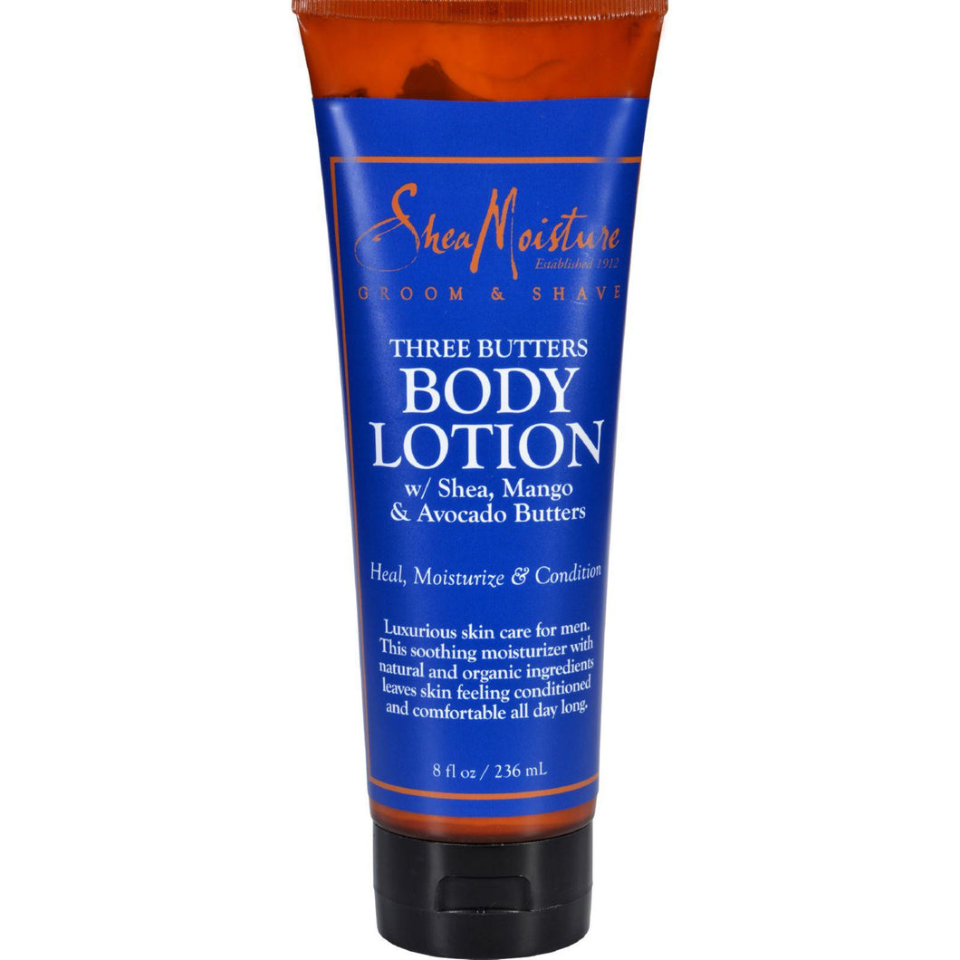 Sheamoisture Lotion - Three Butters - Men - 8 Oz