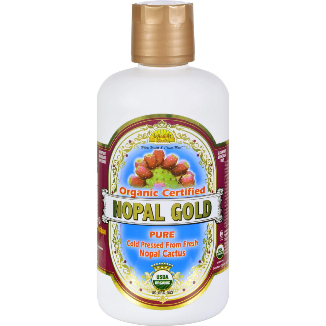 Dynamic Health Organic Certified Nopal Gold - 32 Fl Oz