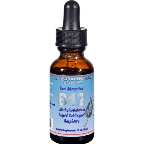 California Natural B12 Liquid Raspberry - 1 Fl Oz