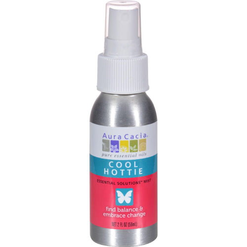 Aura Cacia Essential Solutions Mist Cool Hottie - 2 Fl Oz