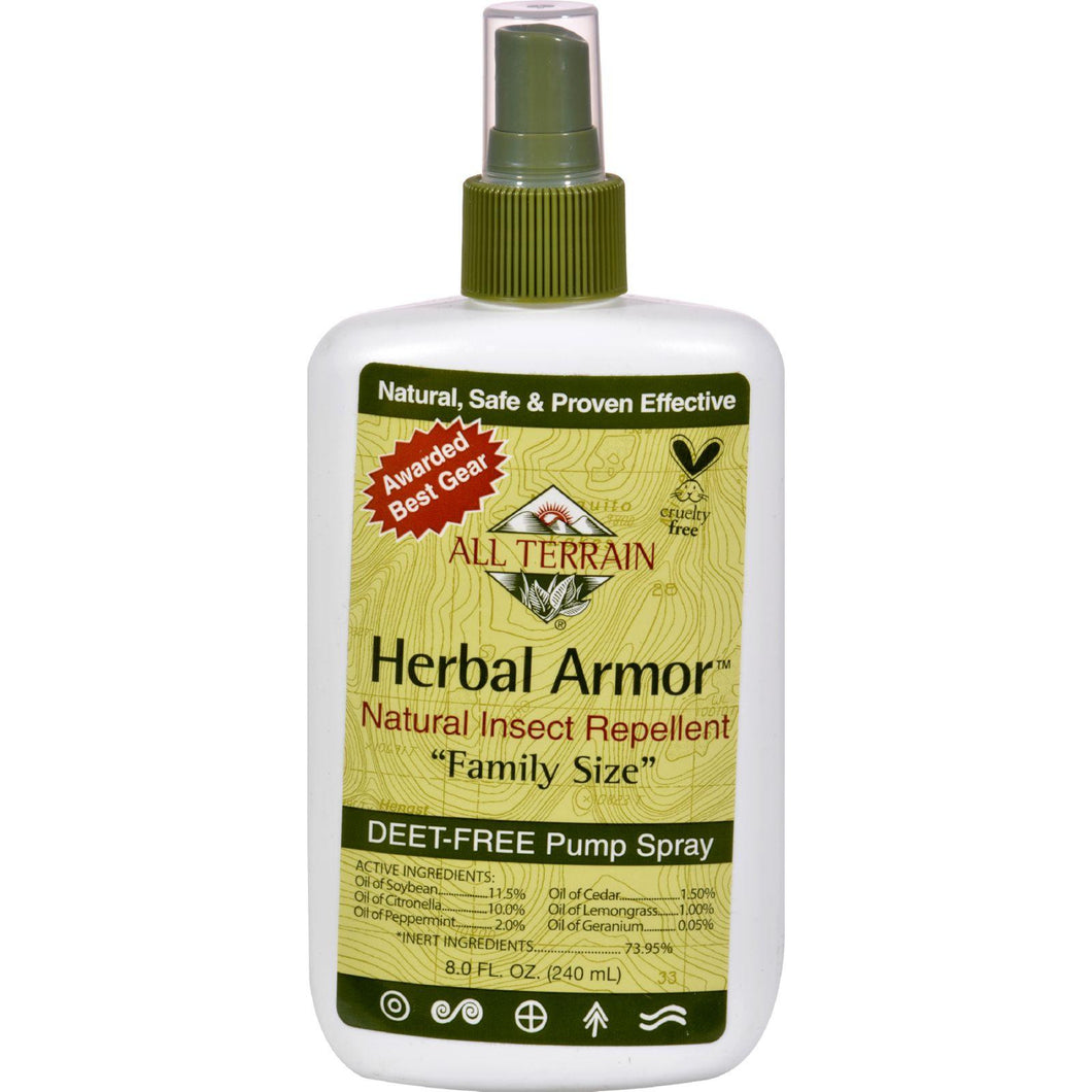 All Terrain Herbal Armor Natural Insect Repellent Family Size - 8 Fl Oz