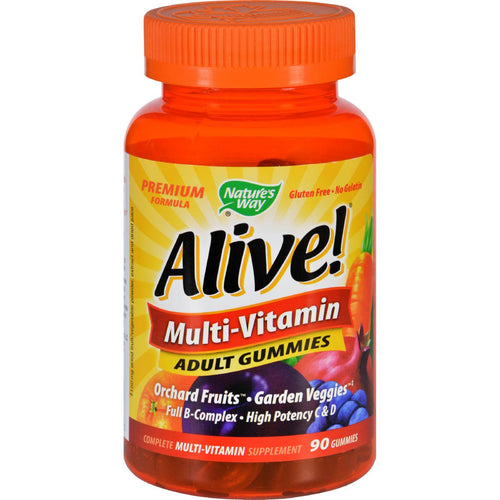 Nature's Way Alive Multi-vitamin Adult Gummies - 90 Gummies