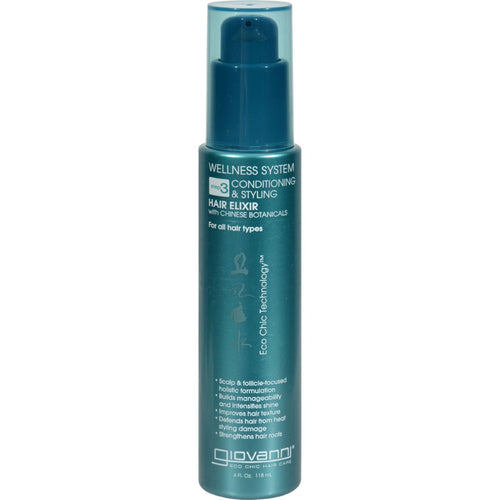 Giovanni Hair Care Products Leave In Conditioner Wellness System - 4 Oz