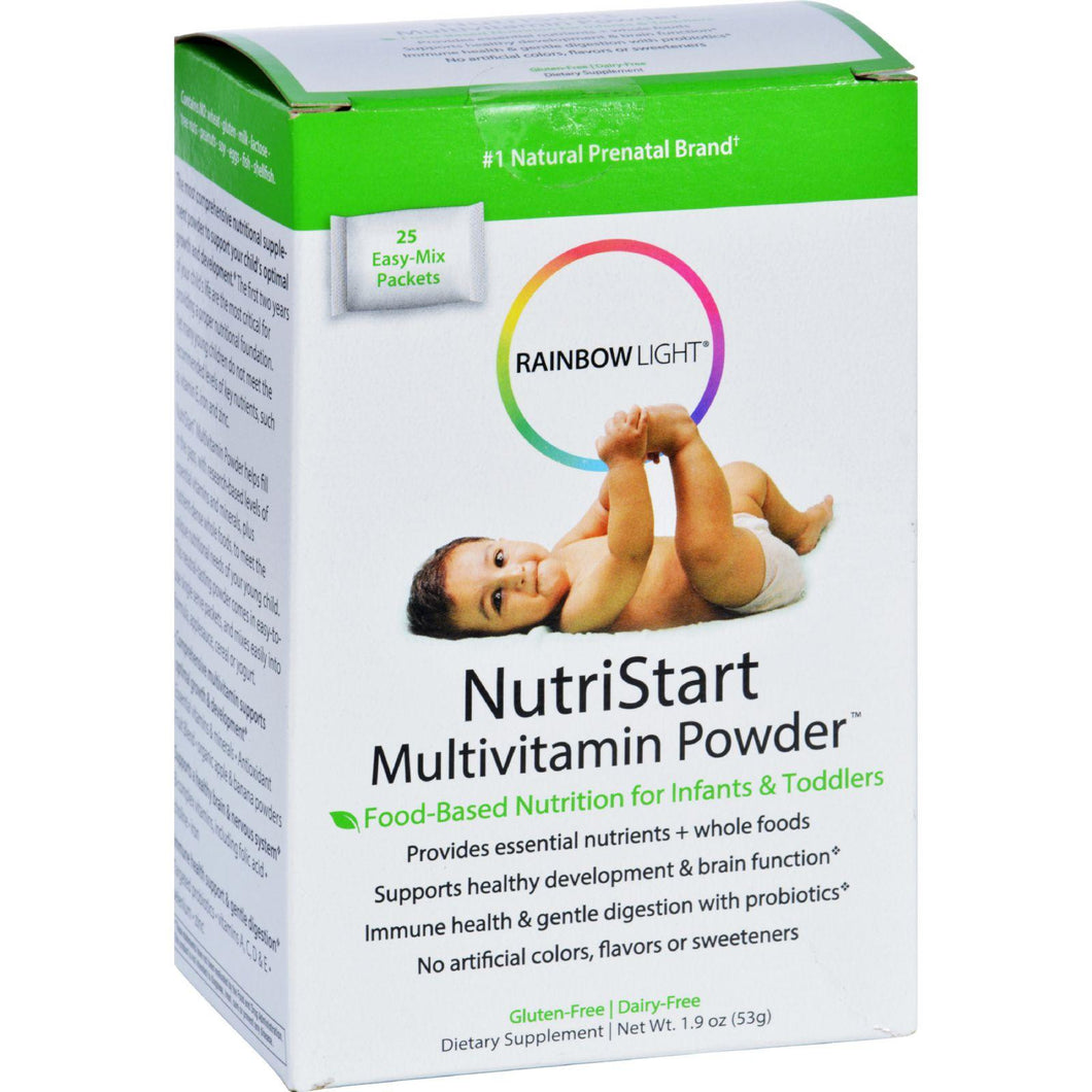 Rainbow Light Nutristart Multivitamin Powder - 25 Packets