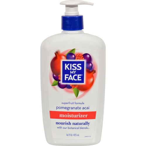 Kiss My Face Moisturizer - Pomegranate Acai - 16 Fl Oz