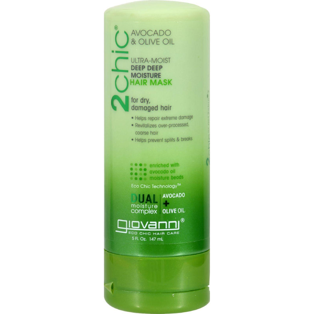 Giovanni Hair Care Products Hair Mask - 2chic Avocado And Olive Oil - 5 Oz