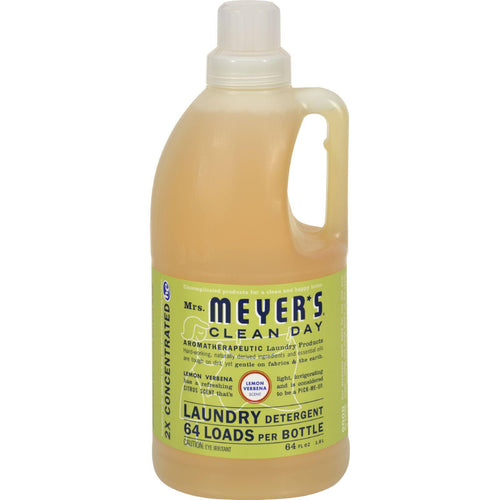 Mrs. Meyer's 2x Laundry Detergent - Lemon Verbana - 64 Oz